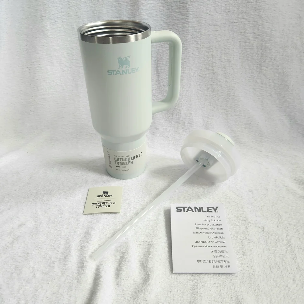 NWT Stanley 40 Oz Quencher H2.0 Tumbler - Mist Limited Edition